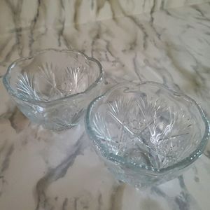 Luminessence Set of 2 Crystal Votive Candle Holder